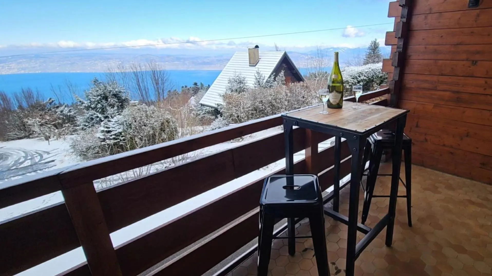 Chalet Les Alpages Vue Panoramique Sur Le Lac Leman Thollon-les-Memises